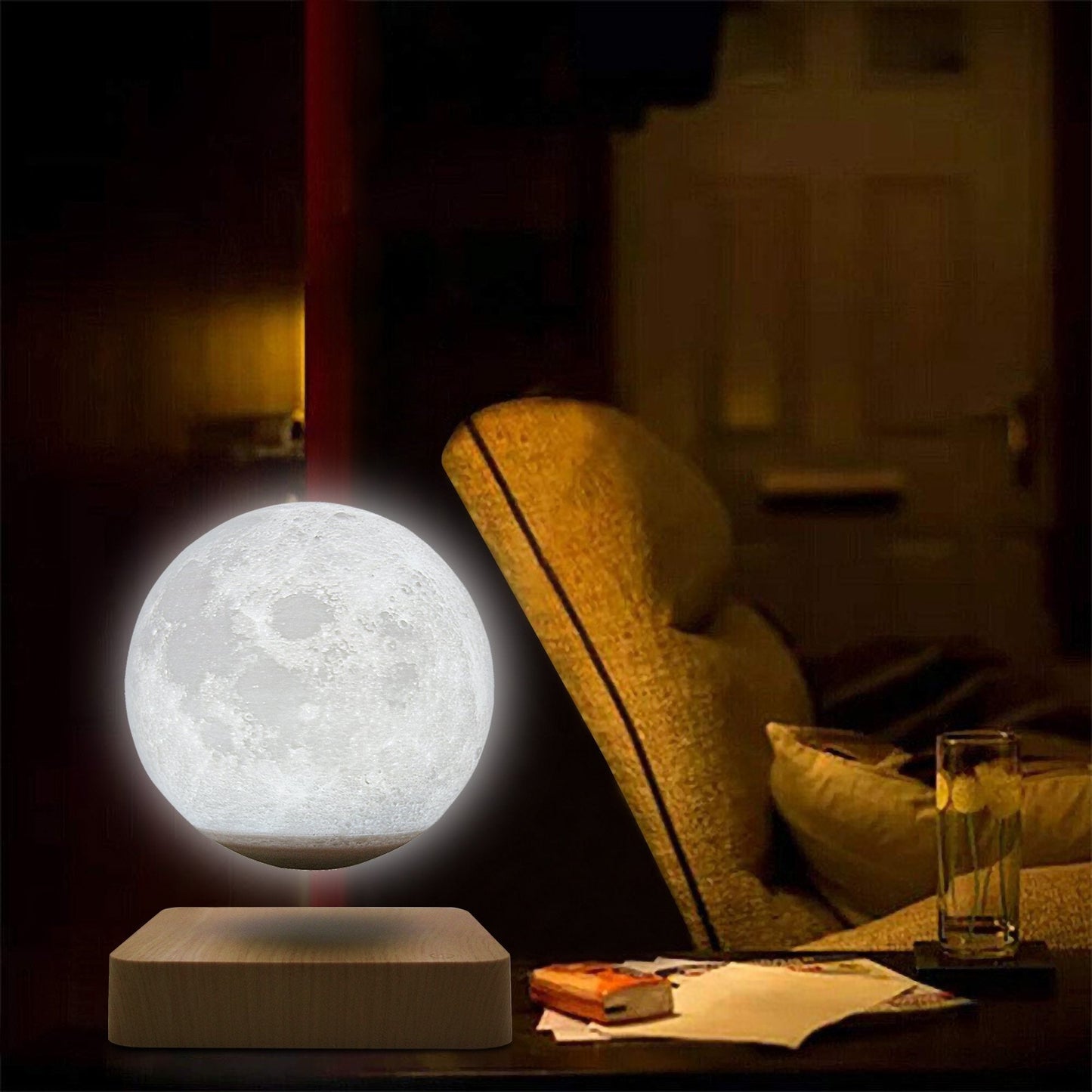 Levitating Moon Lamp - Levitating Moon Lamp - DINIBLO 