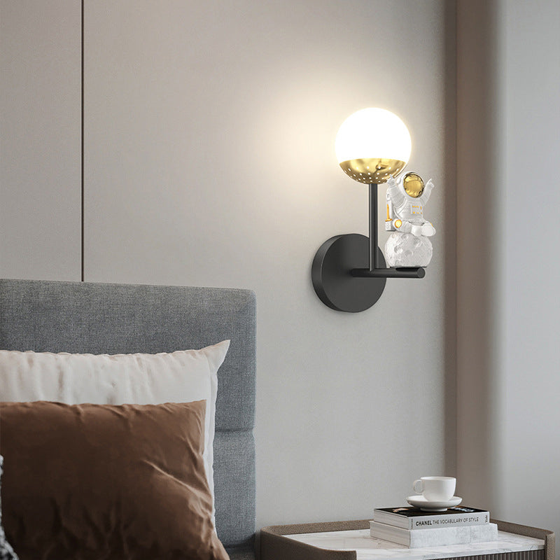 Moon Astronaut Decor Three Step Dimming Modern LED Wall Lights Fixture - Lighting > Wall Lights > Wall sconces - DINIBLO 