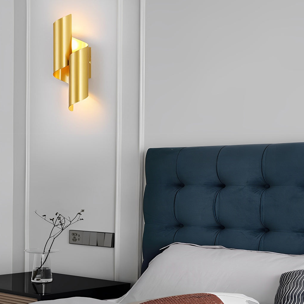 2pcs Symmetrical Creative Up And Down Lighting Modern Wall Light Fixture - Lighting > Wall Lights > Wall sconces - DINIBLO 