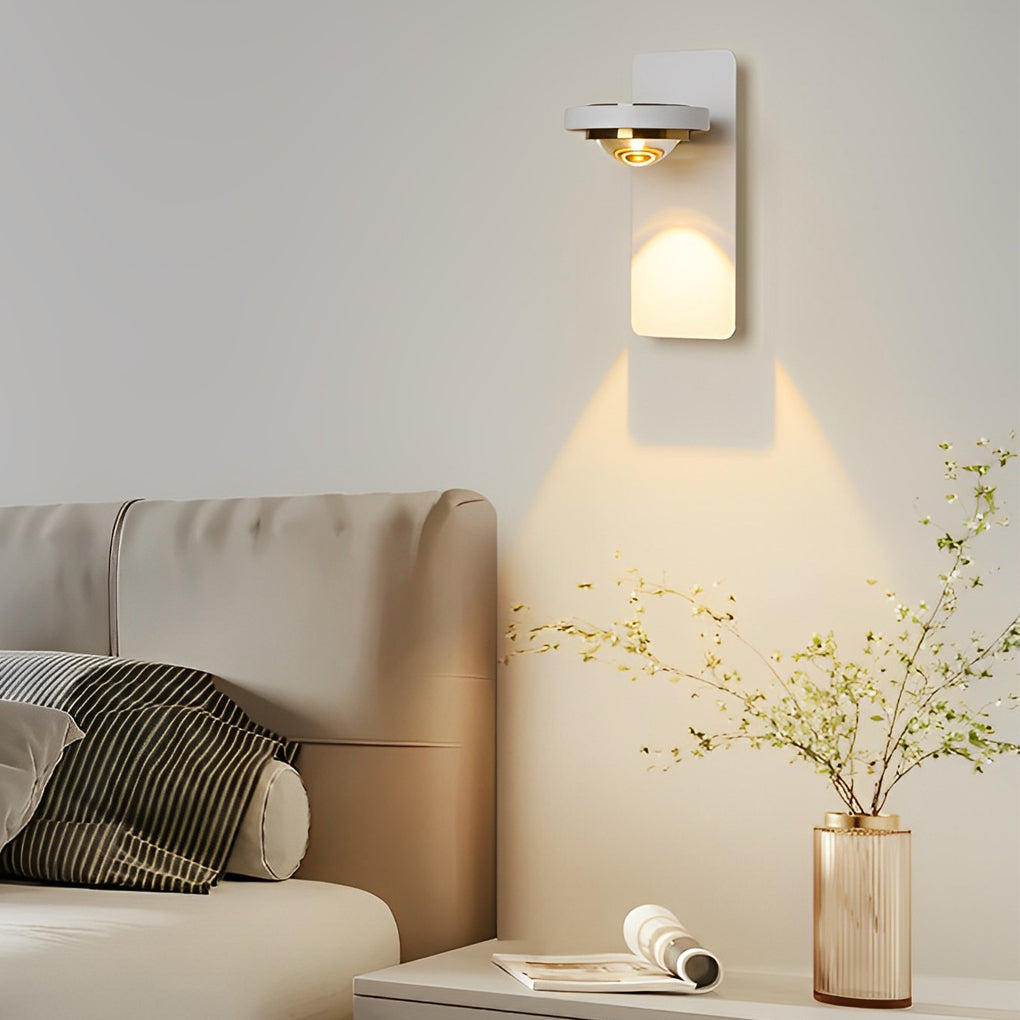 Round Square Creative Free Adjustable Direction Modern Wall Lights Fixture - Lighting > Wall Lights > Wall sconces - DINIBLO 