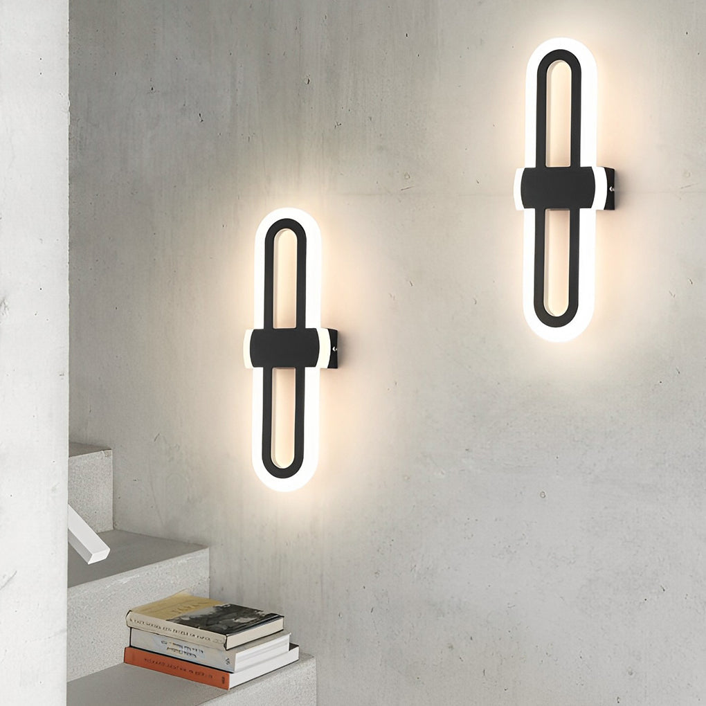 Rounded Rectangular Creative LED Modern Wall Lamp Wall Sconces Lighting - Lighting > Wall Lights > Wall sconces - DINIBLO 