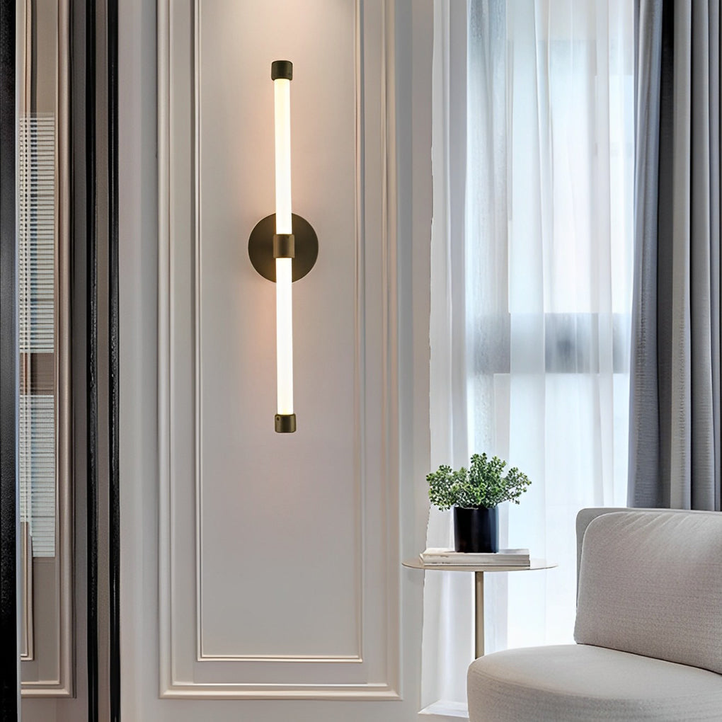 Minimalist Strip Three Step Dimming LED Modern Wall Sconce Lighting - Lighting > Wall Lights > LED Wall Lights - DINIBLO 