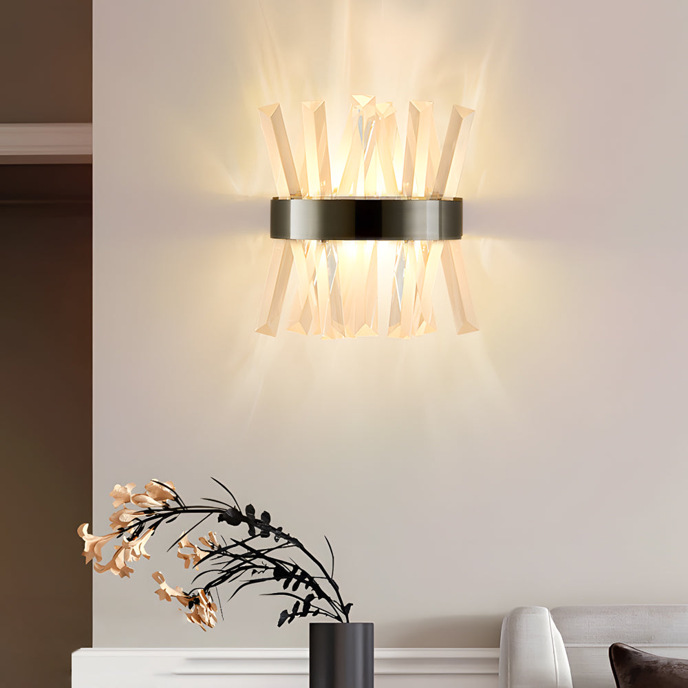 Creative Crystal Strips Luxury up and down Lighting Nordic Wall Lamp - Lighting > Outdoor Lighting > Landscape Lighting - DINIBLO 