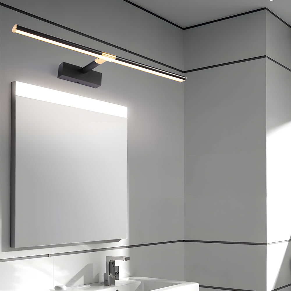 1-Light Retractable Long Strip LED Vanity Lights Bathroom Lighting - Lighting > Wall Lights > Bathroom Vanity Lighting - DINIBLO 