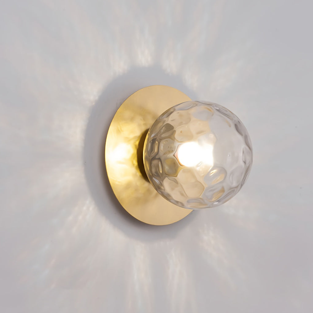 Round Glass Ball 12W LED Modern Wall Lamp Wall Sconce Lighting - Lighting > Wall Lights > Wall sconces - DINIBLO 