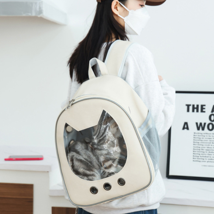 Breathable Cat Travel Bag Carrier - Pet Carriers & Crates - DINIBLO 