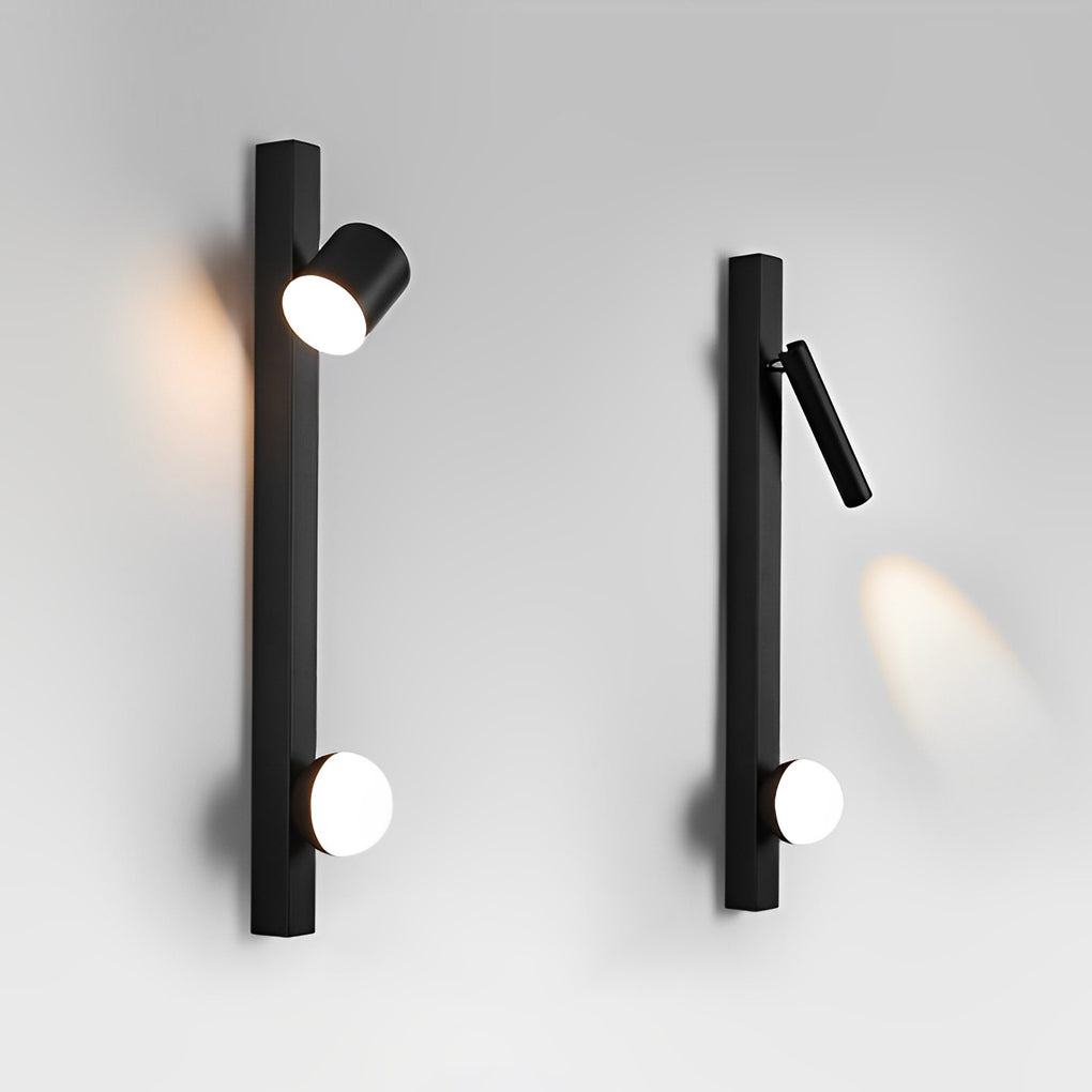 Adjustable Minimalist Creative Electroplated Metal Black Wall Sconces - Lighting > Wall Lights > LED Wall Lights - DINIBLO 