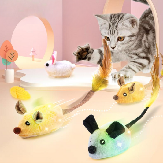 Interactive Electric Pet Mouse Rolling Cat Toys - Cat Toys - DINIBLO 