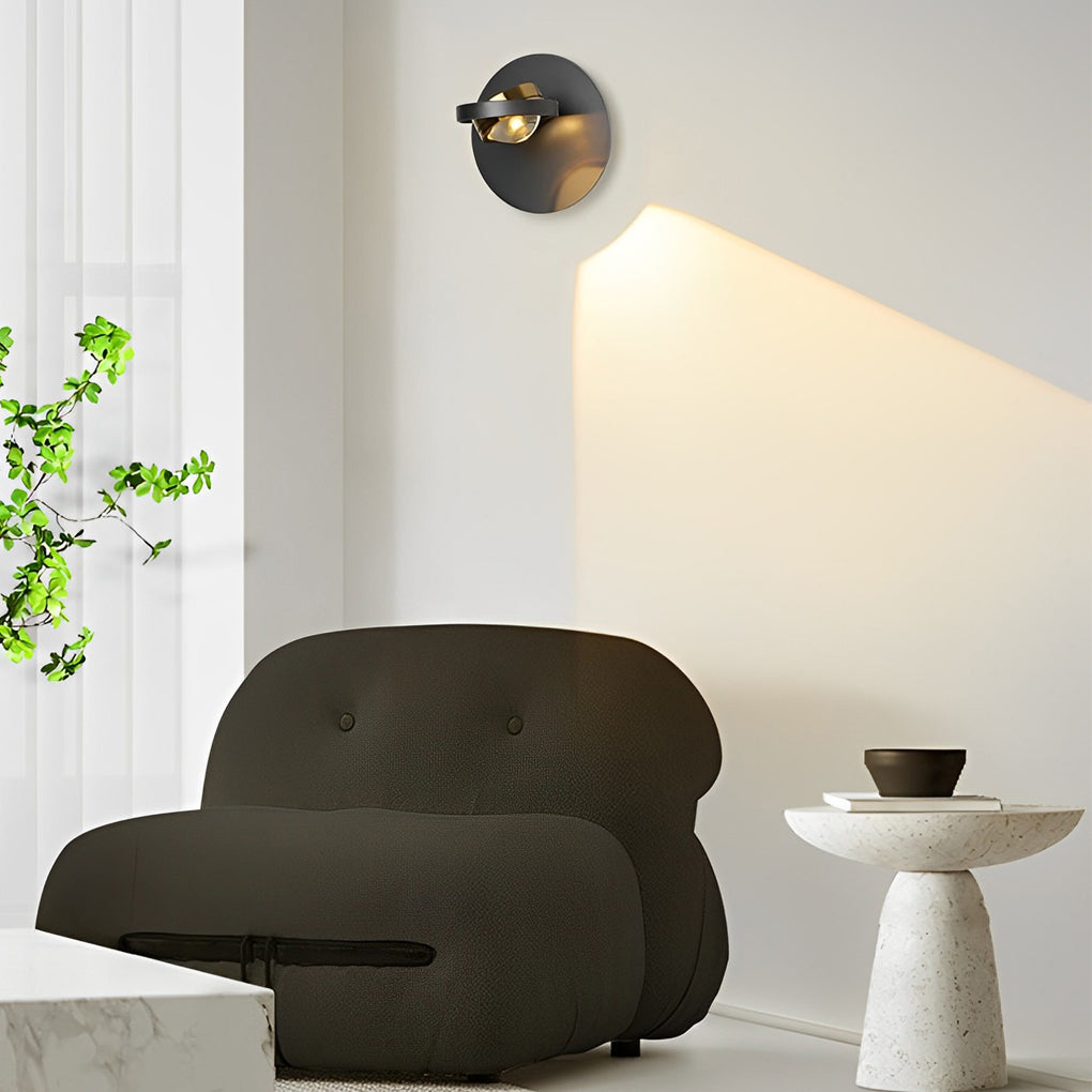 Round Square Creative Free Adjustable Direction Modern Wall Lights Fixture - Lighting > Wall Lights > Wall sconces - DINIBLO 