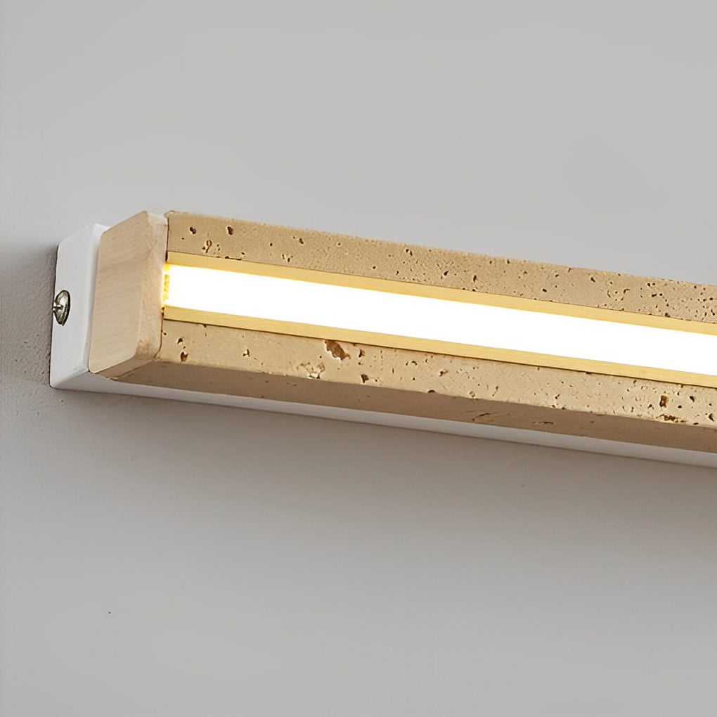 Strip Yellow Travertine LED Dimmable Wabi-Sabi Japanese-Style Wall Lamp - Lighting > Wall Lights > LED Wall Lights - DINIBLO 