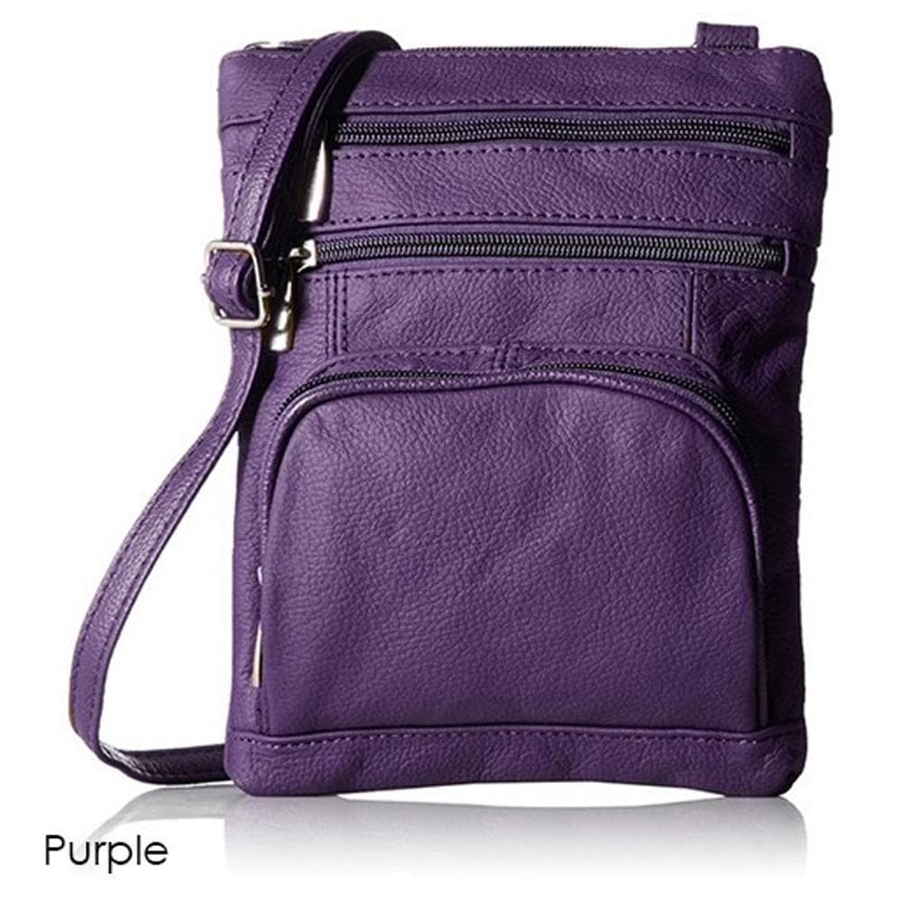 Super Soft Leather Crossbody Bag - bag - DINIBLO 