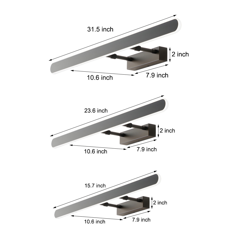 Linear Mirror Light Bar Acrylic Dimmable LED Bathroom Vanity Lighting - Lighting > Wall Lights > Bathroom Vanity Lighting - DINIBLO 