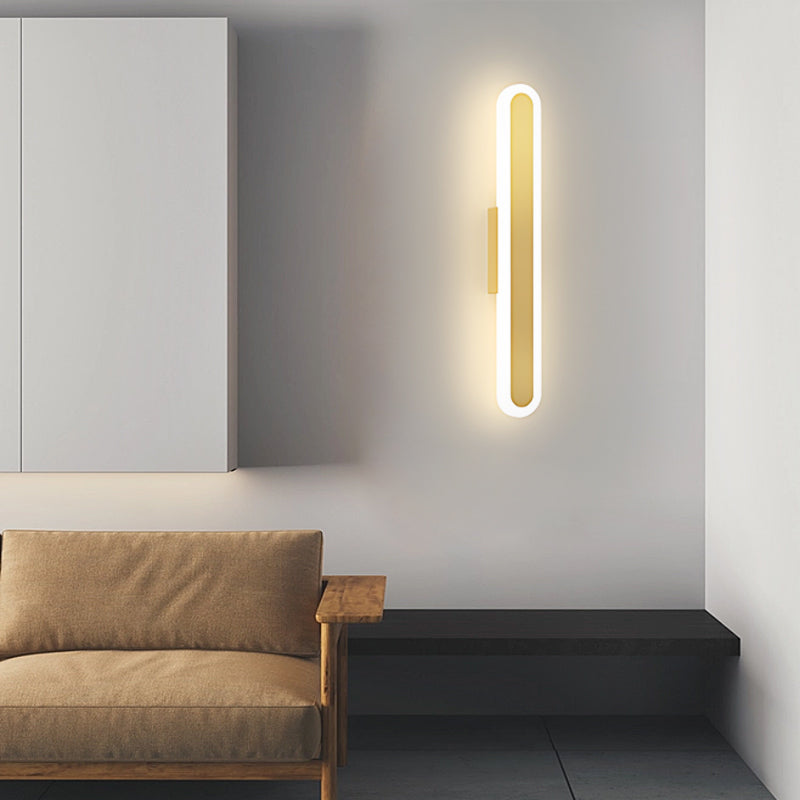 Long Strip Minimalist LED 3 Step Dimming Modern Indoor Wall Lights Fixture - Lighting > Wall Lights > LED Wall Lights - DINIBLO 