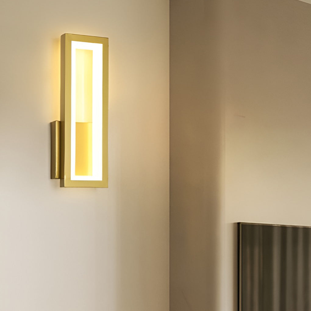 Rectangular LED Modern Wall Lamp Wall Sconce Lighting Wall Light Fixture - Wall Light Fixtures - DINIBLO 