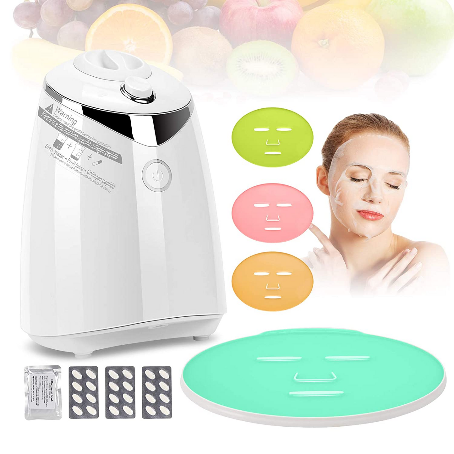 Face Mask Maker Machine - DIY Automatic Facial Care Masks Maker - Skin Care Masks & Peels - DINIBLO 