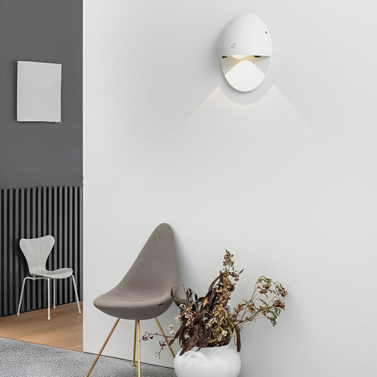 Oval Shape USB Rechargeable Motion Sensor Magnetic Modern Wall Lamp - Lighting > Wall Lights > Wall sconces - DINIBLO 