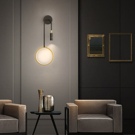 Creative Rings Stars Three Step Dimming Modern Wall Lamp with Spotlights - Lighting > Wall Lights > Wall sconces - DINIBLO 