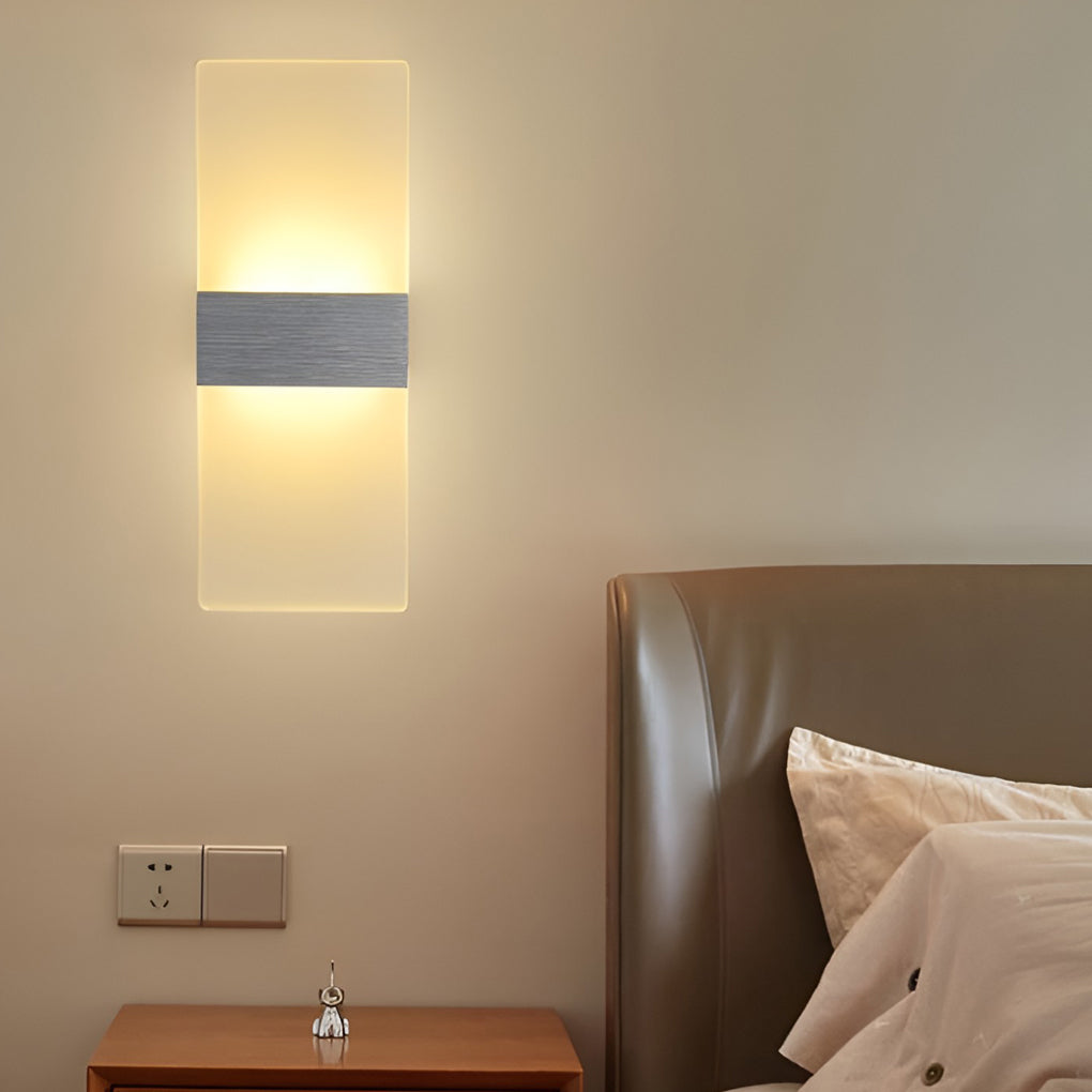 Rectangular Acrylic 6W LED Modern Wall Lamp Wall Sconce Lighting - Lighting > Wall Lights > Wall sconces - DINIBLO 