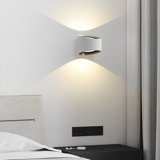 Round Creative Up and Down Lighting LED Modern Decorative Wall Sconces - Lighting > Wall Lights > Wall sconces - DINIBLO 