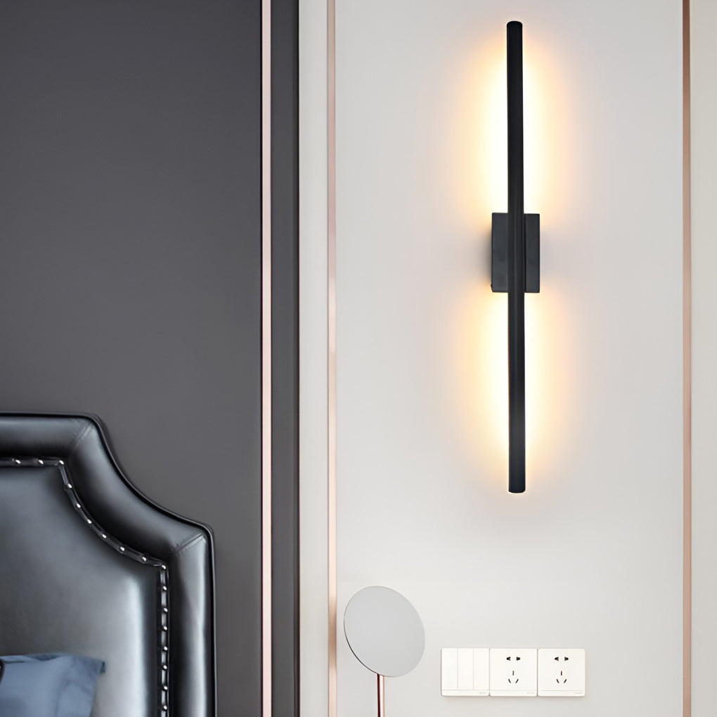 Electroplated Metal Strip LED Modern Wall Sconce Lighting Wall Lamp - Lighting > Wall Lights > LED Wall Lights - DINIBLO 