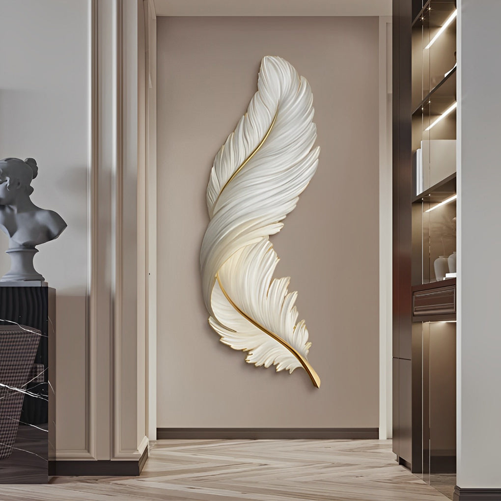 Luxury Creative Feathers USB DC5V Remote Control LED Modern Wall Lights - Lighting > Wall Lights > Wall sconces - DINIBLO 