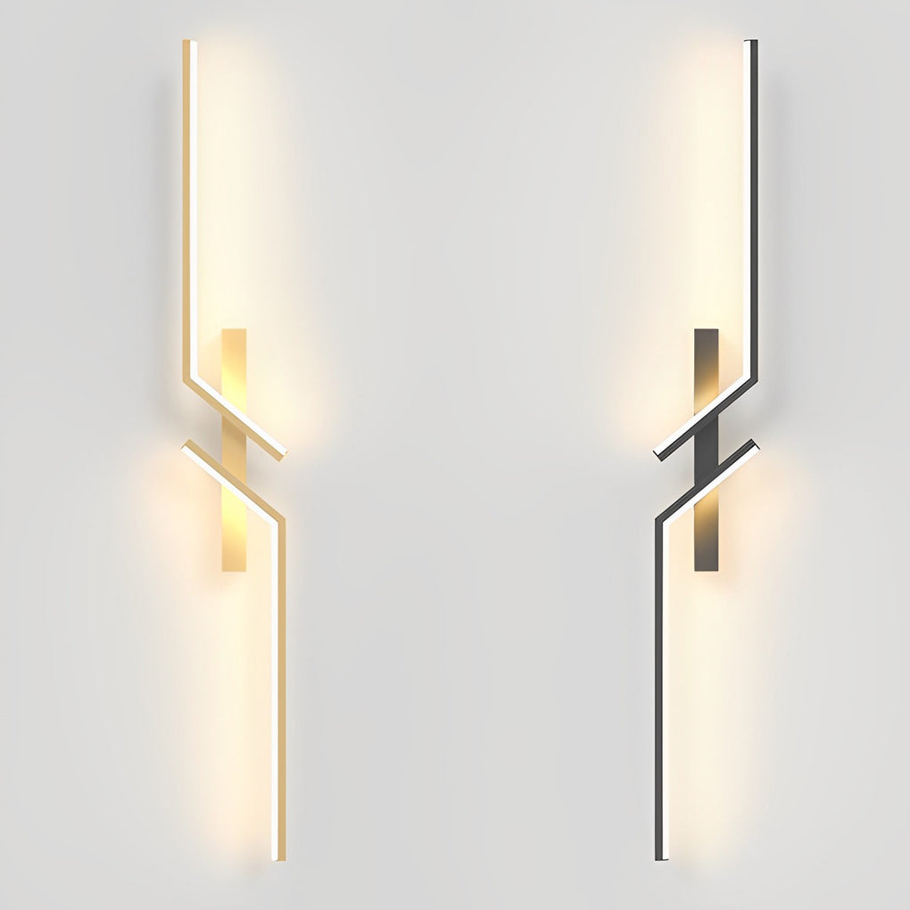 Irregular Symmetrical L Shape Creative LED Minimalist Wall Lamp Sconces Lighting - Lighting > Wall Lights > LED Wall Lights - DINIBLO 