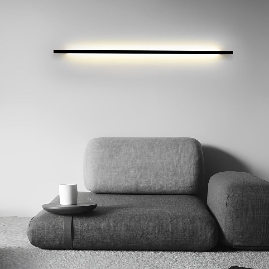 Minimalist Strip Three Step Dimming LED Black Postmodern Wall Lamp - Lighting > Wall Lights > LED Wall Lights - DINIBLO 