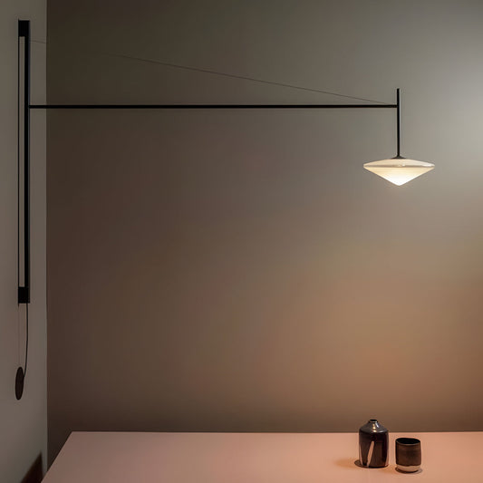 Minimalist Long Pole Surface Mounted with US Plug Nordic Wall Lamp - Lighting > Wall Lights > Swing Arm Wall Sconces - DINIBLO 