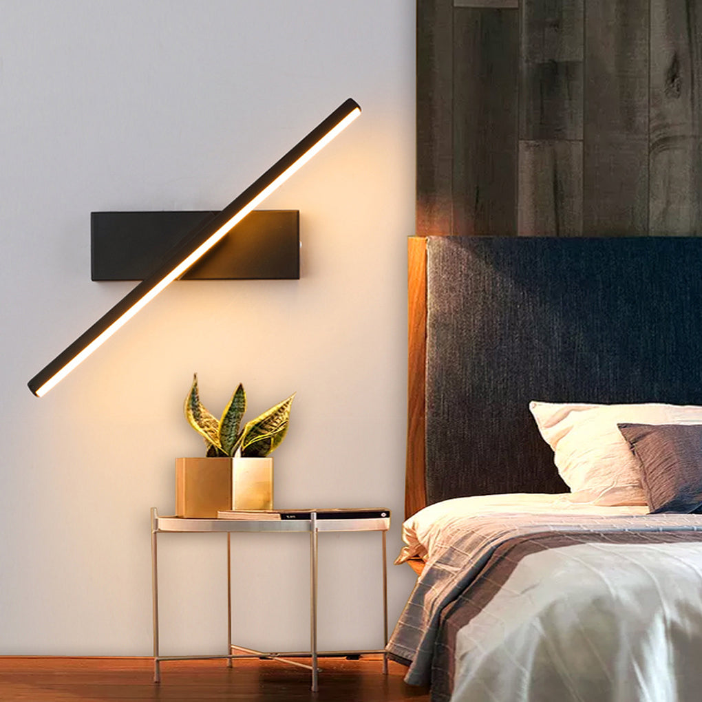 330° Rotatable Creative Strip LED Modern Wall Lamp Wall Sconce Lighting - Lighting > Wall Lights > LED Wall Lights - DINIBLO 