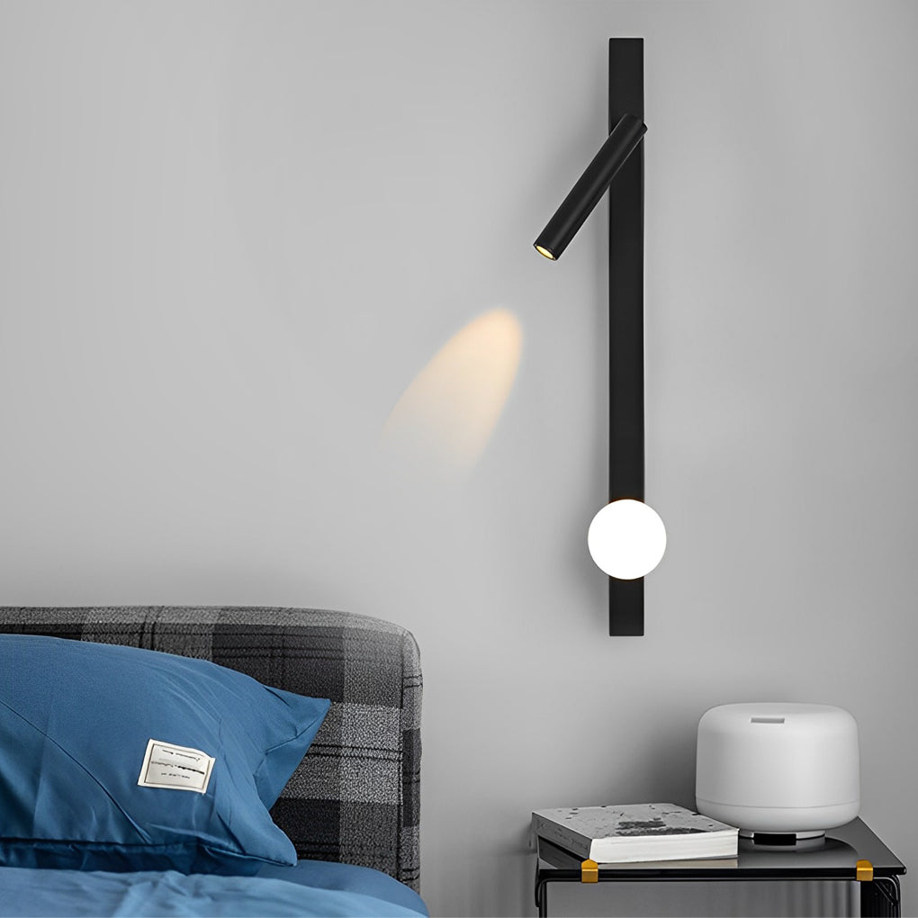 Adjustable Minimalist Creative Electroplated Metal Black Wall Sconces - Lighting > Wall Lights > LED Wall Lights - DINIBLO 