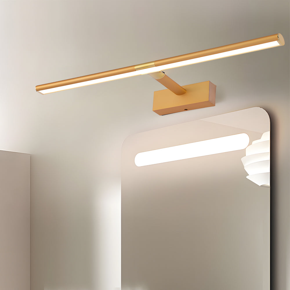 1-Light Retractable Long Strip LED Vanity Lights Bathroom Lighting - Lighting > Wall Lights > Bathroom Vanity Lighting - DINIBLO 