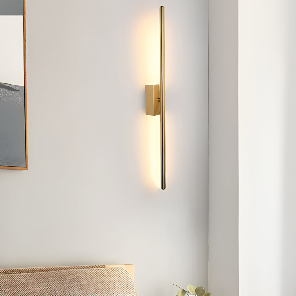 Electroplated Metal Strip LED Modern Wall Sconce Lighting Wall Lamp - Lighting > Wall Lights > LED Wall Lights - DINIBLO 