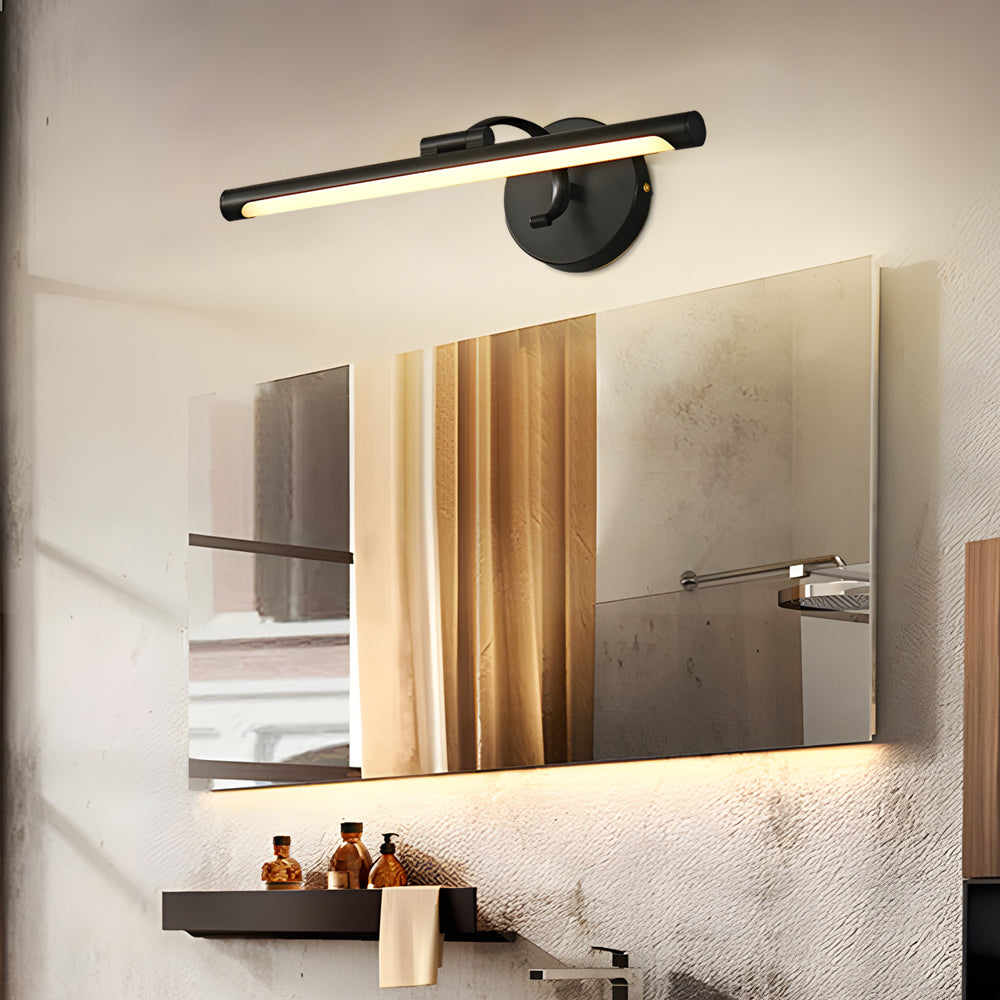 Modern Copper Linear Rotatable Vanity Light - LED Bath Bar over Mirror - Lighting > Wall Lights > Bathroom Vanity Lighting - DINIBLO 