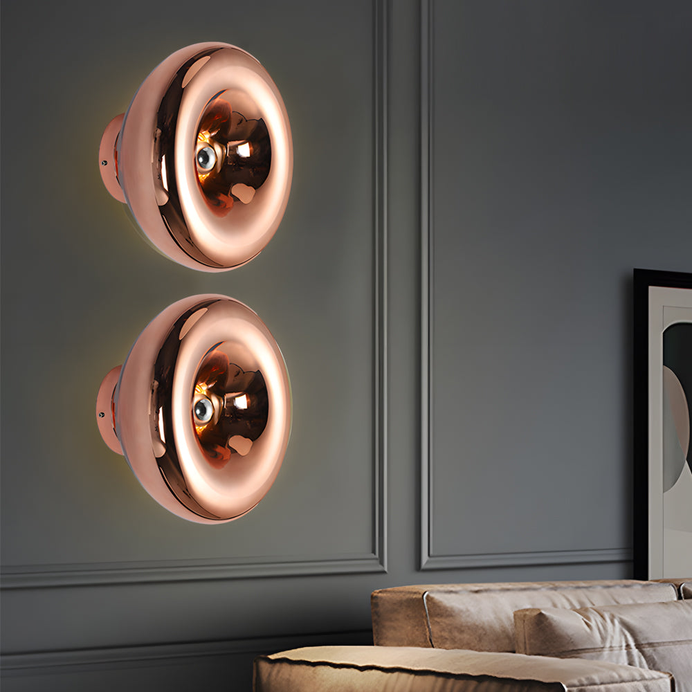 Round Glass Lava Luxury Creative Art Indoor Modern Wall Light Fixture - Lighting > Wall Lights > Wall sconces - DINIBLO 