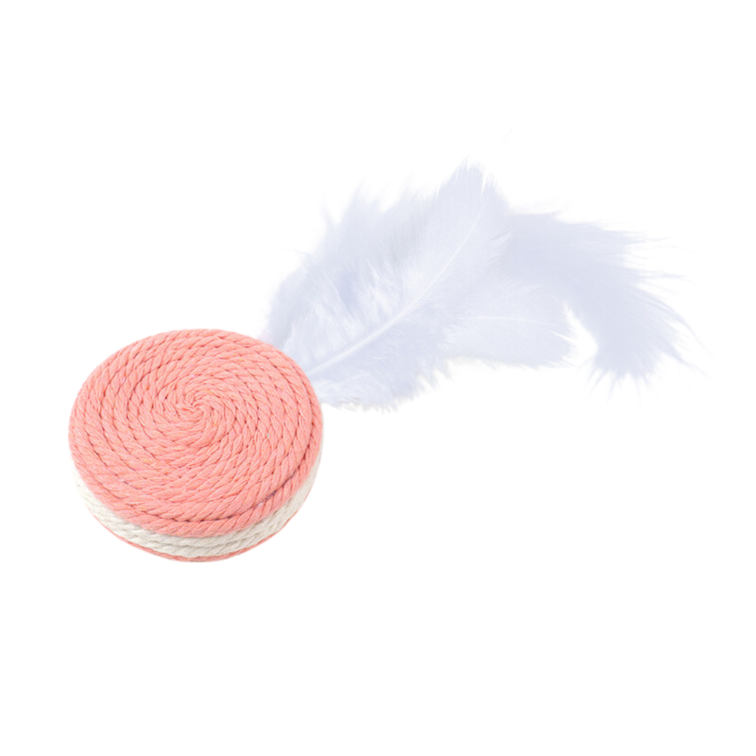 Interactive Cat Rope Feather Toys With Sound - Cat Toys - DINIBLO 