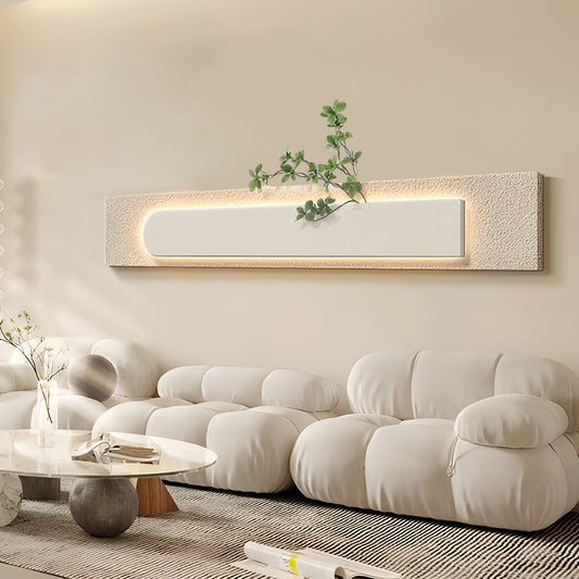 Rectangular Three-Dimensional Sandstone USB Remote LED Wall Lamp Painting - Lighting > Wall Lights > LED Wall Lights - DINIBLO 