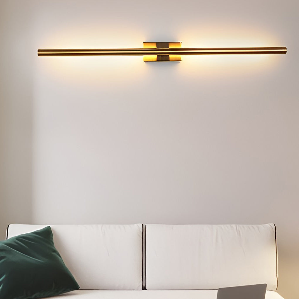 Electroplated Metal Strip LED Modern Wall Sconce Lighting Wall Lamp - Lighting > Wall Lights > LED Wall Lights - DINIBLO 