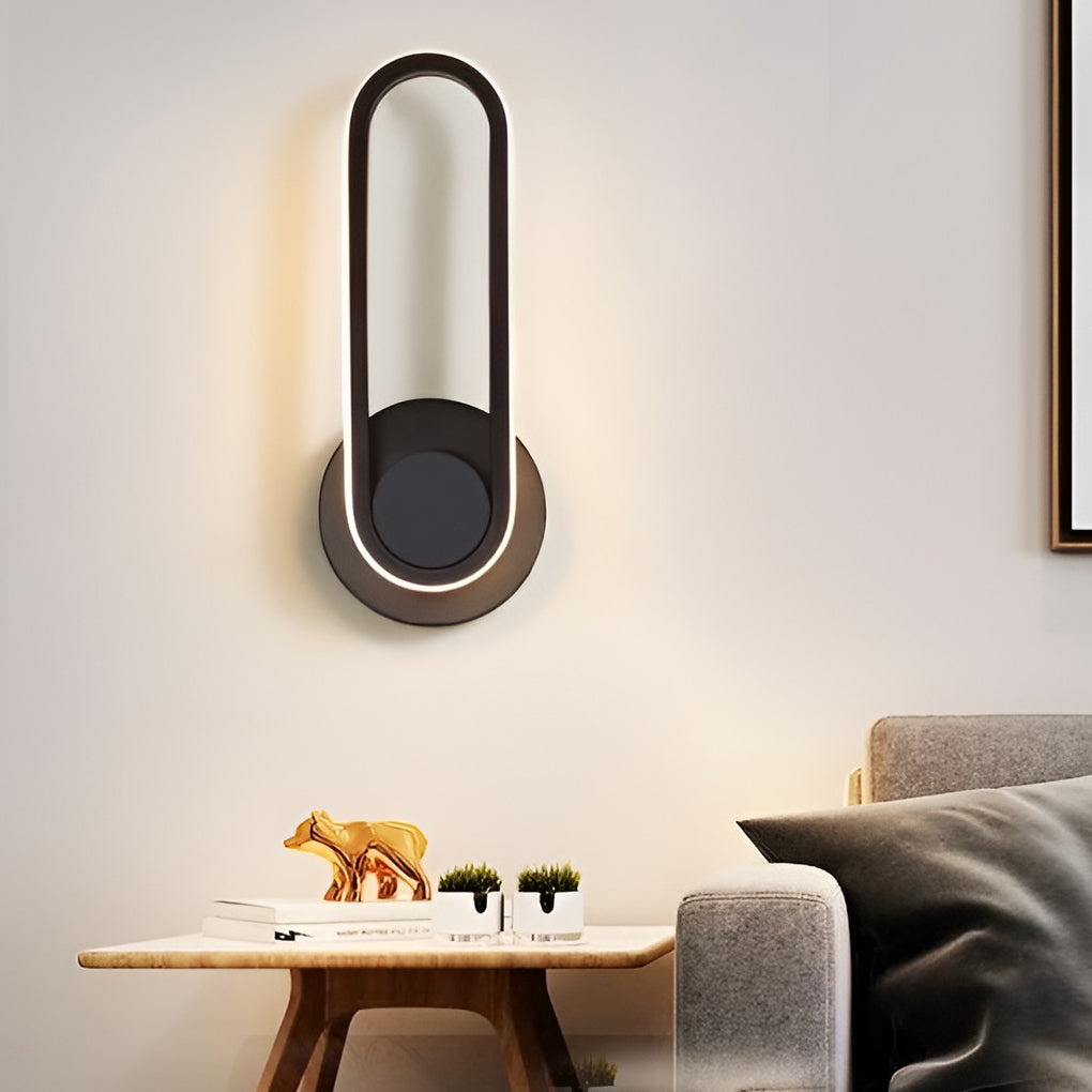 330° Rotatable Rounded Rectangular LED Nordic Wall Lamp Wall Sconce Lighting - Lighting > Wall Lights > Wall sconces - DINIBLO 