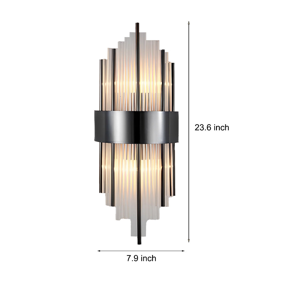 Simple Luxury Three Step Dimming LED Post-Modern Crystal Wall Lights Fixture - Lighting > Wall Lights > Wall sconces - DINIBLO 