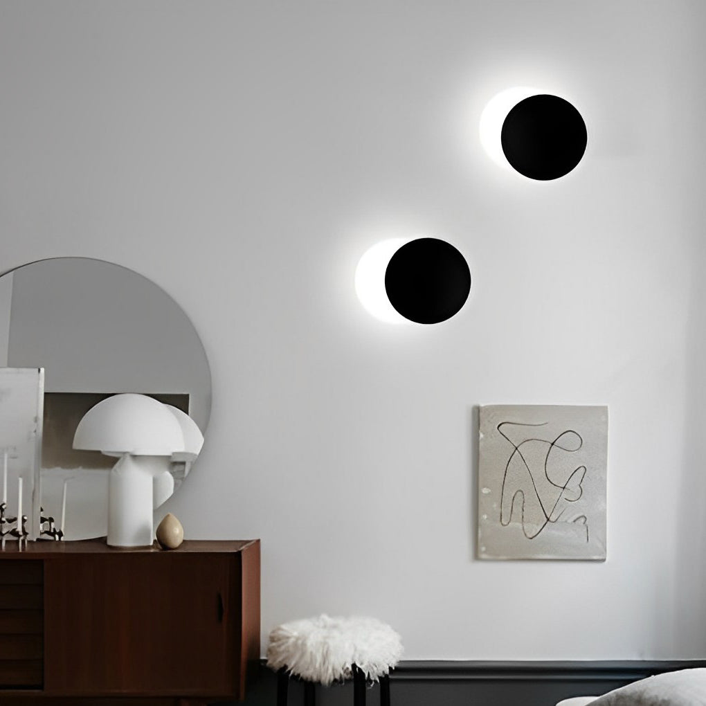 360° Rotatable Round LED Modern Wall Lamp Decorative Wall Sconce Lighting - Lighting > Wall Lights > Wall sconces - DINIBLO 