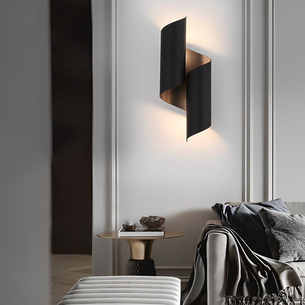 2pcs Symmetrical Creative Up And Down Lighting Modern Wall Light Fixture - Lighting > Wall Lights > Wall sconces - DINIBLO 