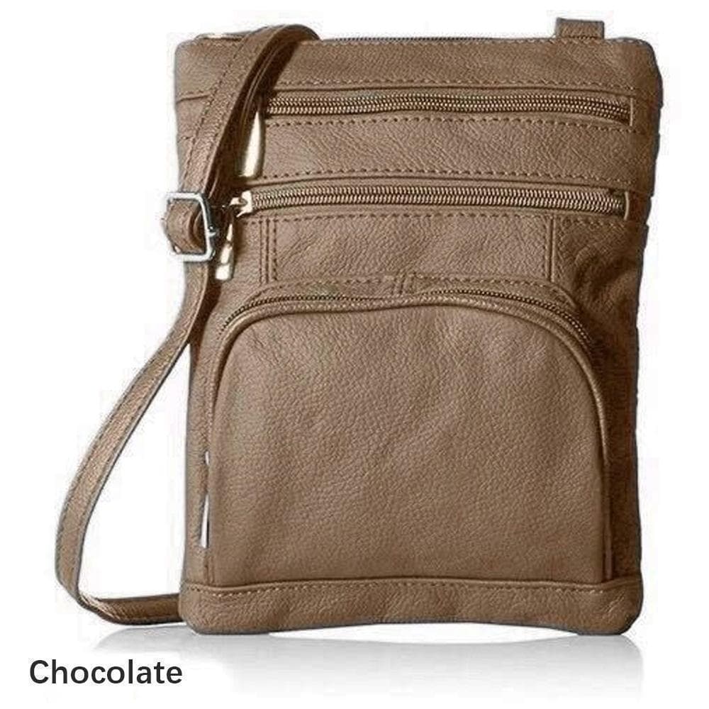 Super Soft Leather Crossbody Bag - bag - DINIBLO 