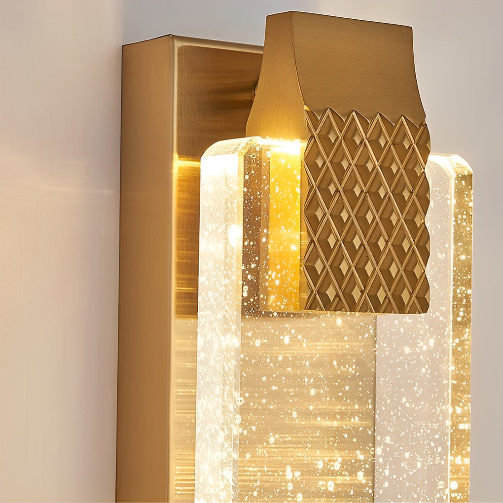 Crystal Bubbles Strip Three Step Dimming Post-Modern LED Wall Light Fixture - Lighting > Wall Lights > LED Wall Lights - DINIBLO 