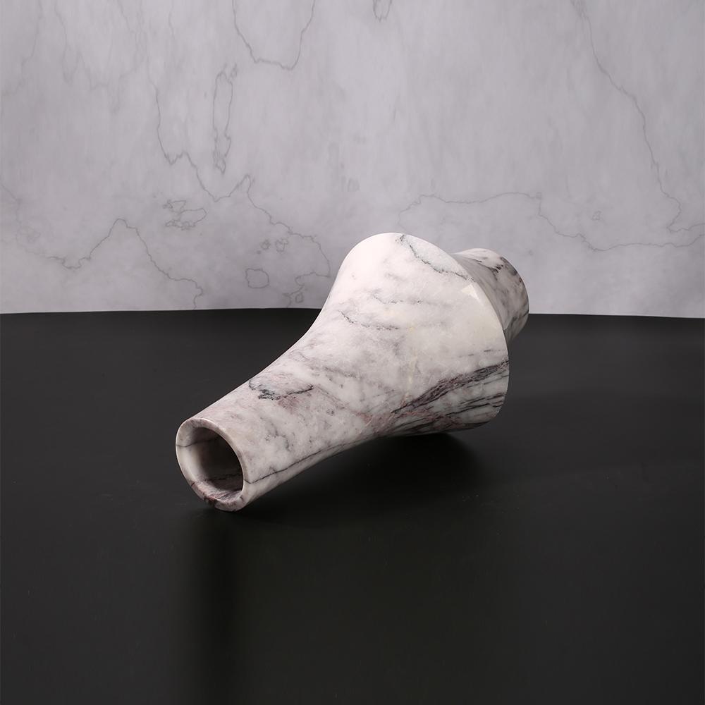 Marble Modern White Flower Vase Table Decorative Vases Small Plant Vase - Home Decor > Home Accessories > Vases - DINIBLO 