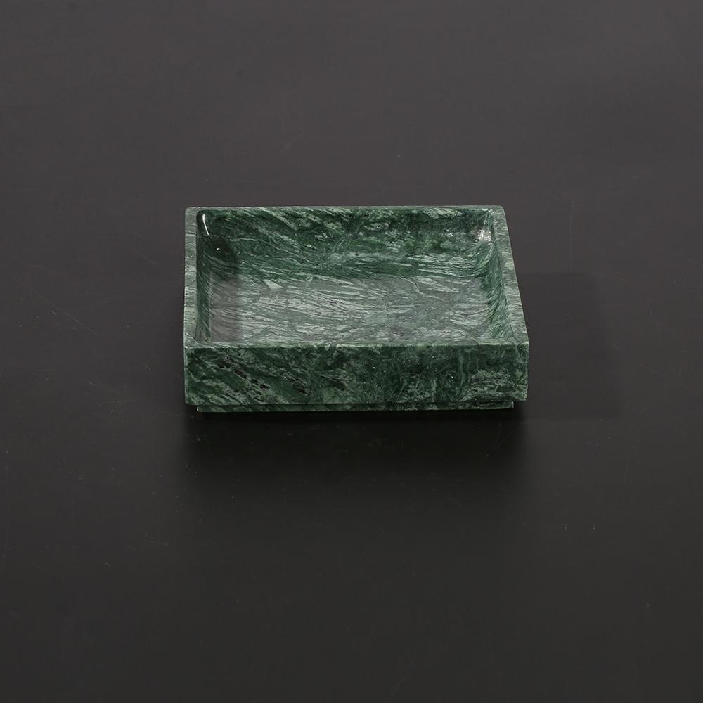 Square Green Marble Ashtray Vintage Unique Cigar Ashtray - Home Decor > Storage Containers > Ashtray - DINIBLO 