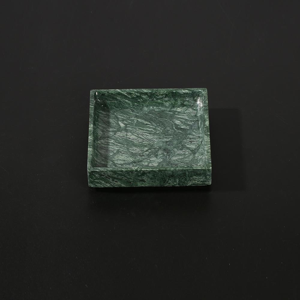 Square Green Marble Ashtray Vintage Unique Cigar Ashtray - Home Decor > Storage Containers > Ashtray - DINIBLO 