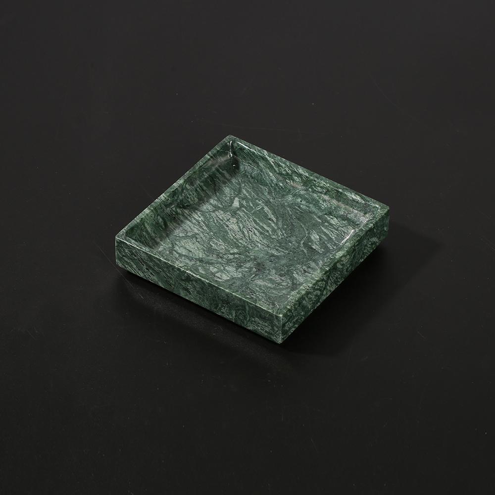 Square Green Marble Ashtray Vintage Unique Cigar Ashtray - Home Decor > Storage Containers > Ashtray - DINIBLO 