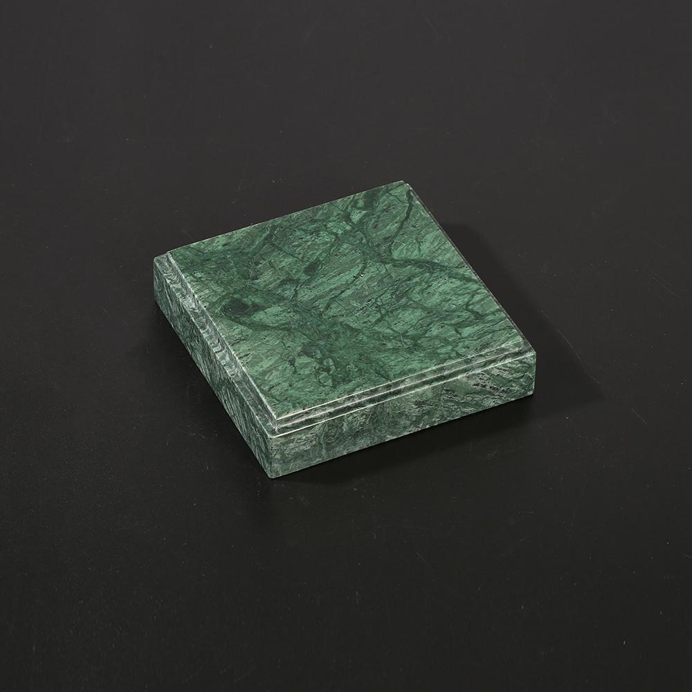 Square Green Marble Ashtray Vintage Unique Cigar Ashtray - Home Decor > Storage Containers > Ashtray - DINIBLO 