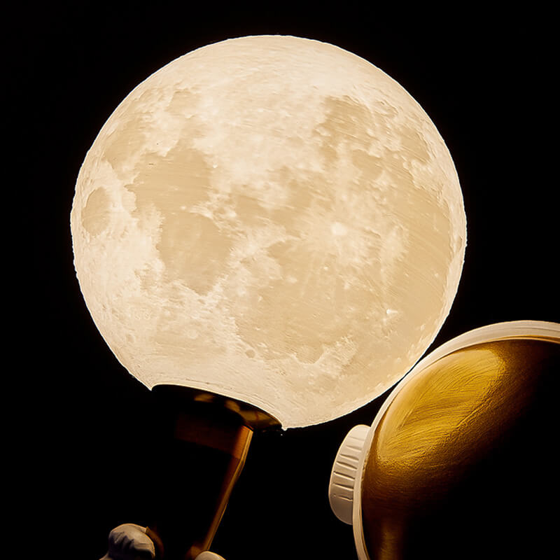 Astronaut Resin Table Lamp - LAMP - DINIBLO 