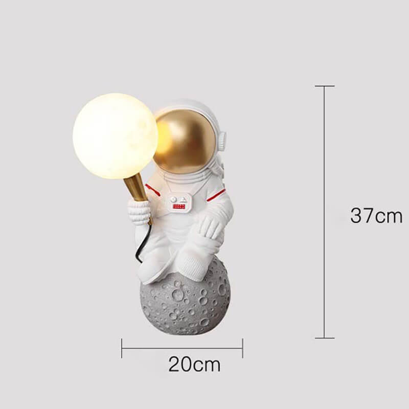 Astronaut Resin Table Lamp - LAMP - DINIBLO 